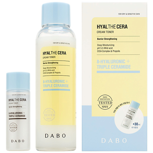 DABO Тонер для лица кремовый с гиалуроновой кислотой и керамидами Hyalthecera Cream Toner #1