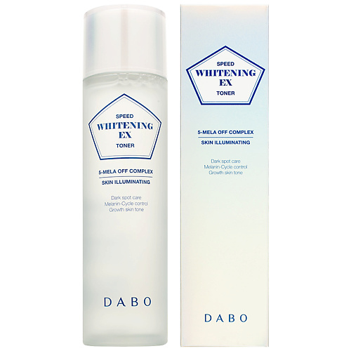 DABO Тонер для лица освежающий с ниацинамидом и транексамовой кислотой Speed Whitening Ex Toner 160 #1