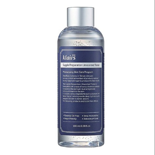 DEAR, KLAIRS Тонер для лица увлажняющий Supple Preparation Unscented Toner 180 #1