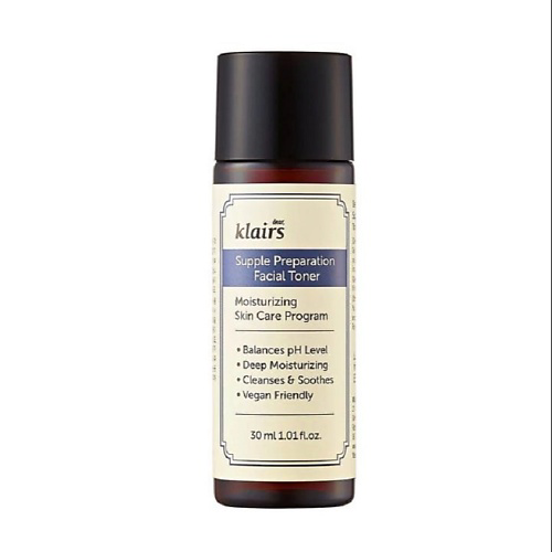 DEAR, KLAIRS Тонер с бета-глюканом и гиалуроновой кислотой Supple Preparation Facial Toner 30 #1