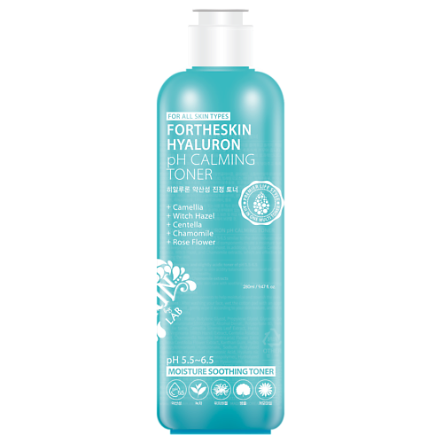 FOR THE SKIN BY LAB Тонер для лица FORTHESKIN HYALURON Ph CALMING TONER 280 #1