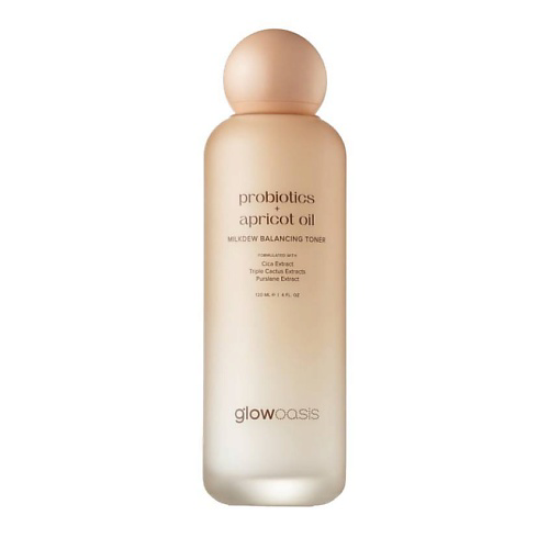 GLOWOASIS Тонер для лица с пробиотиками и маслом абрикоса Probiotics + Apricot Oil 120 #1