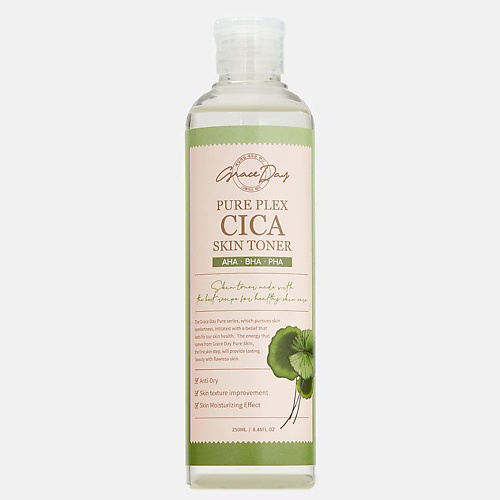 GRACE DAY Восстанавливающий тонер для лица с центеллой азиатской Pure Plex Cica Skin Toner 250 #1