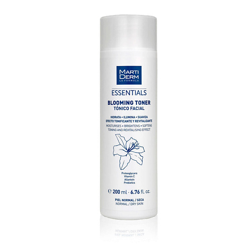 MARTIDERM Тонер для сухой кожи Essentials Blooming Toner 200 #1