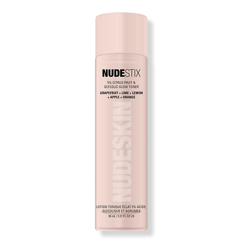 NUDESTIX Отшелушивающий и придающий сияние тонер 5% Citrus Fruit & Glycolic Glow с AHA-кислотами 95 #1