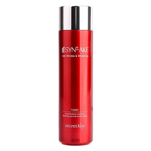 SECRET KEY Тонер для лица антивозрастной осветляющий SYN-AKE Anti Wrinkle & Whitening Toner 150 #1