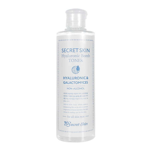 SECRET SKIN HYALURONIC BOMB Тонер для лица с гиалуроновой кислотой 250 #1