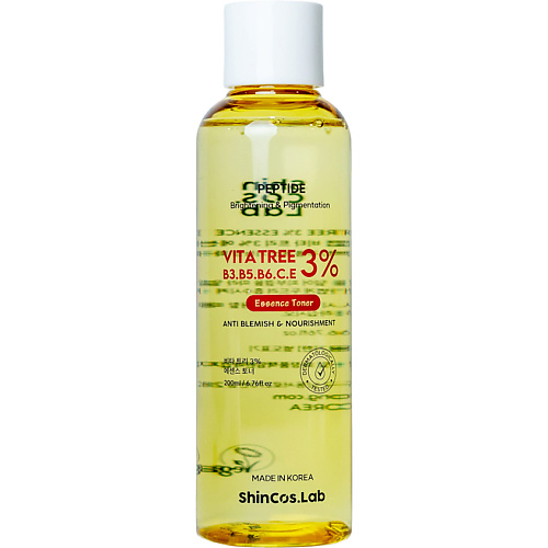 SHINCOS.LAB Тонер-эссенция с витаминами Vita Tree 3% Essence Toner 200 #1