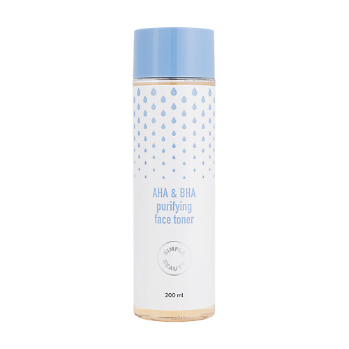 SIMPLE BEAUTY Очищающий тонер для лица с AHA и BHA кислотами AHA & BHA Purifying Face Toner 200 #1