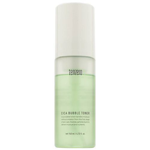 TENZERO Тонер для лица пузырьковый успокаивающий с центеллой азиатской Cica Bubble Toner 140 #1