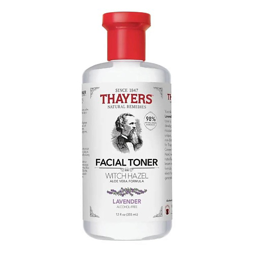 THAYERS Тонер для лица без спирта с гамамелисом и лавандой Witch Hazel Lavender Facial Toner 335 #1