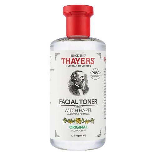 THAYERS Тонер для лица без спирта с гамамелисом оригинальный Witch Hazel Original Facial Toner 335 #1