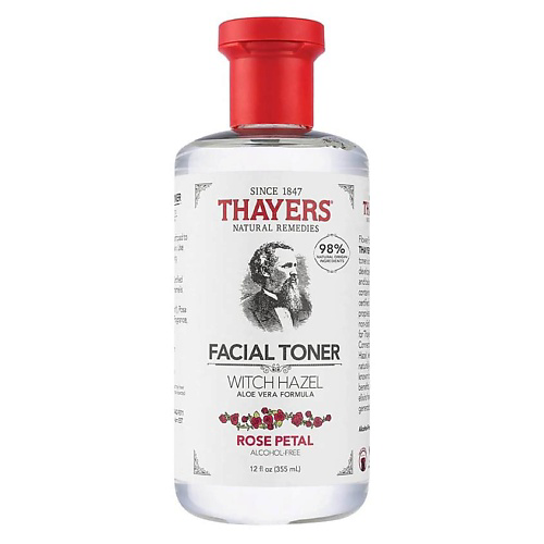 THAYERS Тонер для лица без спирта с гамамелисом и лепестком розы Witch Hazel Rose Petal Facial Toner 335 #1