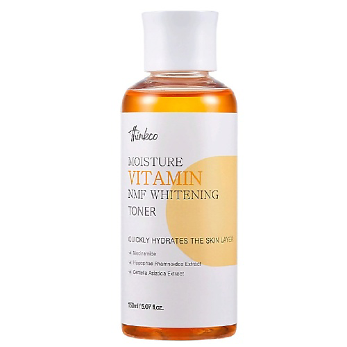 THINKCO Тонер увлажняющий, витаминизированный Moisture Vitamin NMF Whitening TONER 150 #1
