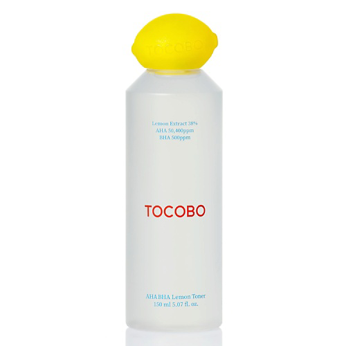 TOCOBO Лимонный тонер с кислотами AHA BHA Lemon Toner 150 #1