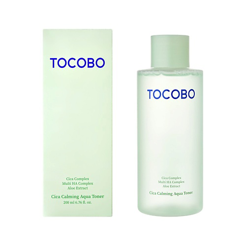 TOCOBO Тонер для лица успокаивающий с экстрактом центеллы CICA CALMING 200 #1
