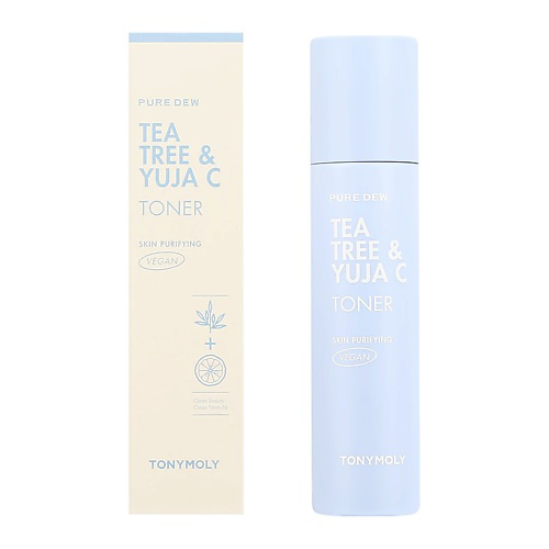 TONYMOLY Тонер для лица TEA TREE & YUJA C очищающий 150 #1