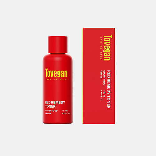 TOVEGAN Увлажняющий тоник для лица Red Remedy Toner 150 #1