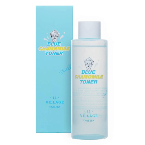 VILLAGE 11 FACTORY Успокаивающий тонер с экстрактом голубой ромашки Blue Chamomile Toner 250 #1