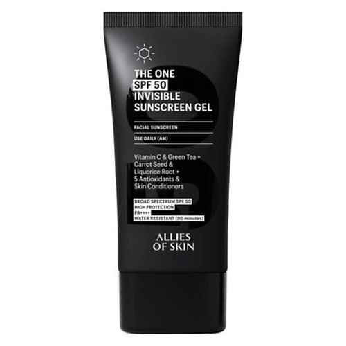 ALLIES OF SKIN Солнцезащитный гель THE ONE SPF 50 Invisible Sunscreen Gel 50 #1