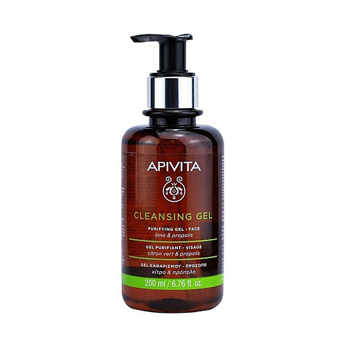 APIVITA Очищающий гель для лица Propolis & Lime 200 #1