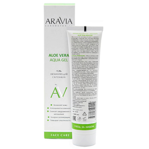 ARAVIA LABORATORIES Увлажняющий гель с алоэ-вера Aloe Vera Aqua Gel 100 #1