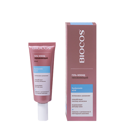 BIOCOS Увлажняющий гель-флюид Hyaluronic Acid 50 #1