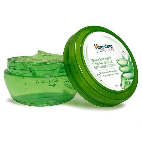 HIMALAYA SINCE 1930 Гель для лица и тела увлажняющий алоэ вера HERBAL ALOE VERA FACE & BODY MOISTURIZER 300 #1