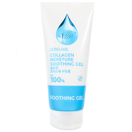 LEBELAGE Гель для лица и тела с Коллагеном Универсальный Gel Moisture Collagen 100% 100 #1