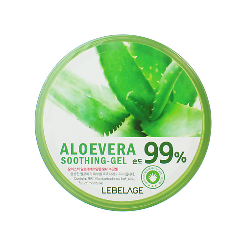 LEBELAGE Гель для лица и тела с Алоэ 99% Универсальный Gel Moisture Aloe Vera 99% 300 #1