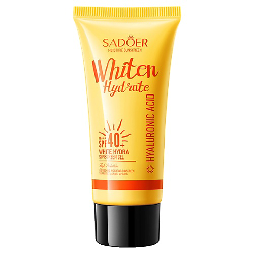 SADOER Гель осветляющий солнцезащитный SPF40+ с гиалуроновой кислотой 50 #1