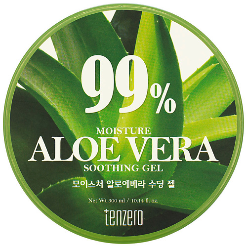 TENZERO Гель для лица успокаивающий с экстрактом алоэ Aloe Vera Soothing Gel 300 #1