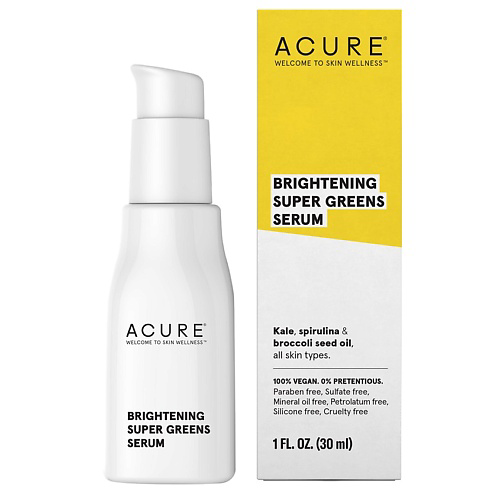ACURE Сыворотка спирулина и брокколи Brightening 30 #1
