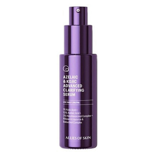 ALLIES OF SKIN Очищающая сыворотка Azelaic & Kojic Advanced Clarifying 30 #1