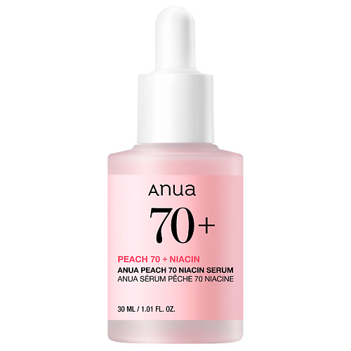ANUA Разглаживающая сыворотка с экстрактом персика и ниацинамидом PEACH 70 NIACIN SERUM 30 #1
