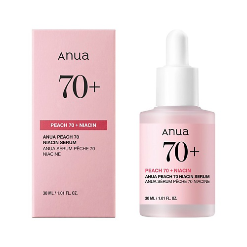 ANUA Сыворотка для лица PEACH тонизирующая с ниацинамидом и экстрактом персика 30 #1