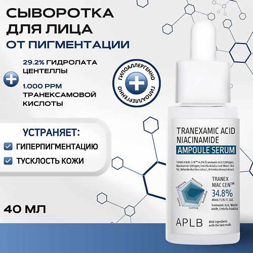 APLB Cыворотка с транексамовой кислотой и ниацинамидом от пигментации Acid Niacinamide Serum 40 #1