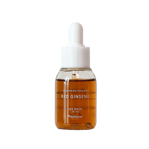 BELLFLOWER Сыворотка для лица с красным женьшенем Red Ginseng 66% Serum 30 #1