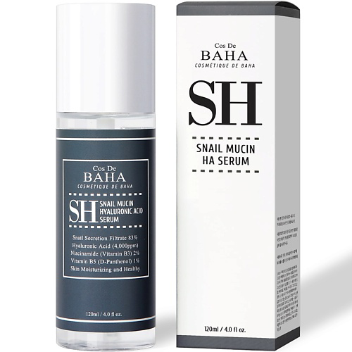 COS DE BAHA SH Snail Mucin Ha Serum Сыворотка для лица 120 #1