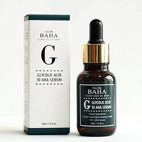 COS DE BAHA Сыворотка для лица ГЛИКОЛЕВАЯ G Glycolic Acid 10% Peel Serum 70 #1