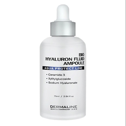 DERMALINE Ампульная сыворотка BIO HYALURON FLUID AMPOULE 75 #1