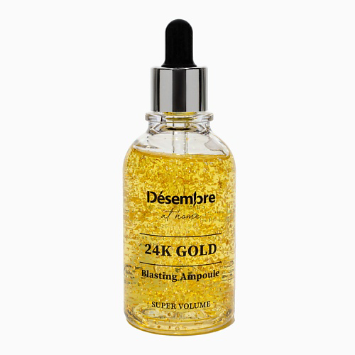 DESEMBRE Gold Blasting Ampoule Сыворотка для лица с золотом / частичками золота 24K 100 #1