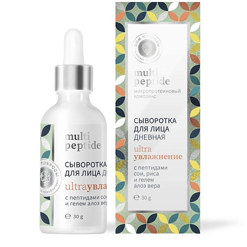 ДОМ ПРИРОДЫ КРЫМСКАЯ МАНУФАКТУРА Сыворотка для лица Дневная УЛЬТРАУВЛАЖНЕНИ MULTI PEPTIDE 30 #1