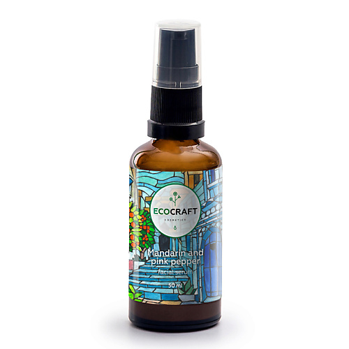 ECOCRAFT Сыворотка для лица Мандарин и розовый перец Mandarin and Pink Pepper Facial Serum 50 #1