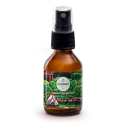 ECOCRAFT Сыворотка-мист для лица Японский чайный сад Japan Tea Garden Facial Natural Lifting Serum-Mist 30 #1