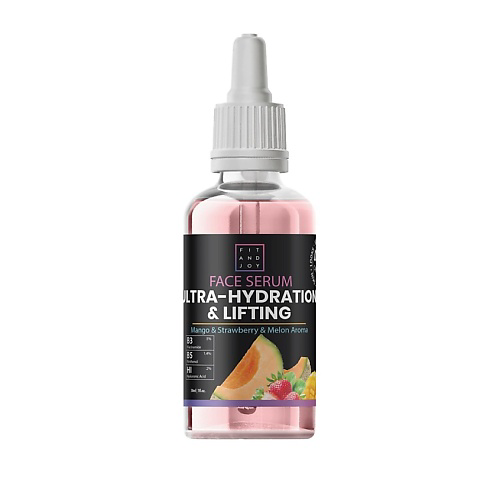 FIT AND JOY Гель для ухода за кожей Face Serum ultra-hydration & lifting 30 #1