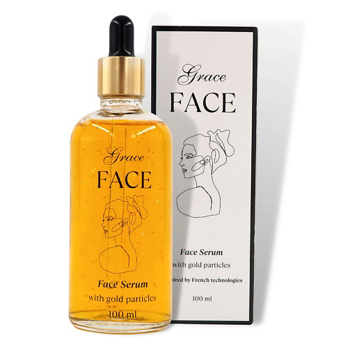 GRACE FACE Увлажняющая омолаживающая сыворотка для лица с золотом и гиалуроновой кислотой 100 #1