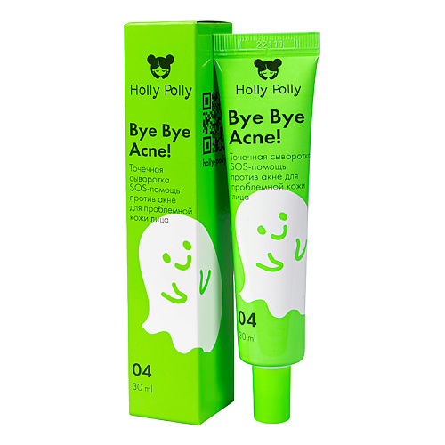 HOLLY POLLY Точечная сыворотка SOS-помощь Bye Bye Acne! против акне для проблемной кожи лица 30 #1