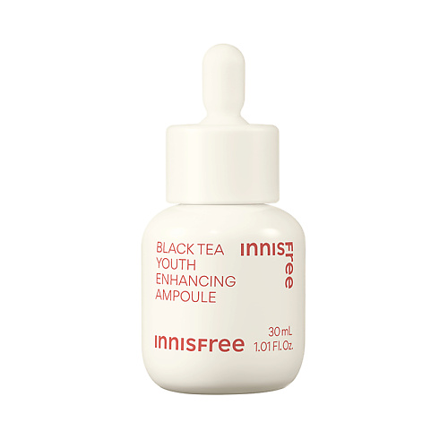INNISFREE Антиоксидантная сыворотка с экстрактом чёрного чая и аденозином для повышения упругости кожи Black Tea 30 #1