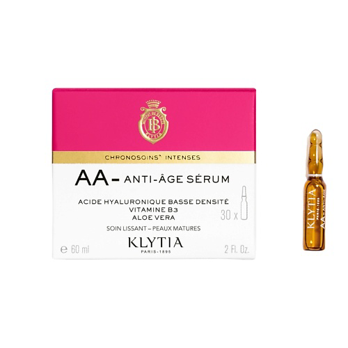 KLYTIA Сыворотка для лица антивозрастная Skin Care Aa-Anti-Age Serum 60 #1